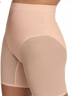 Shapermint Essentials Women's Mesh Shaping Shorts 4227376 Latte M NWT
